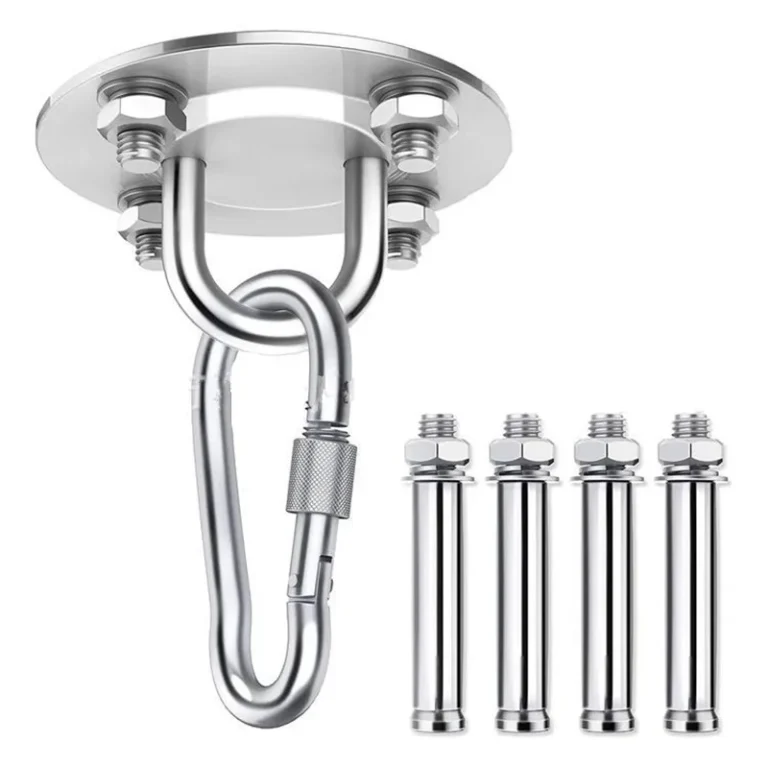 Fixation plafond tissu aérien 11