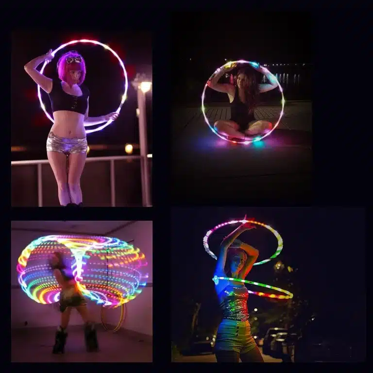 Hula hoop lumineux 6