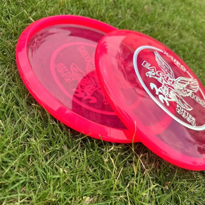 Disque disk golf rouge 5