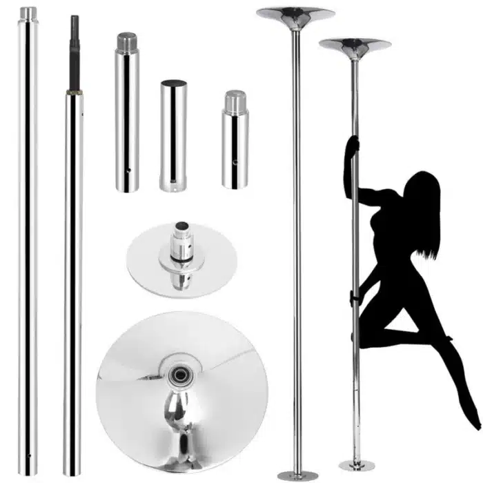 Barre de pole dance inox (45 mm) 1