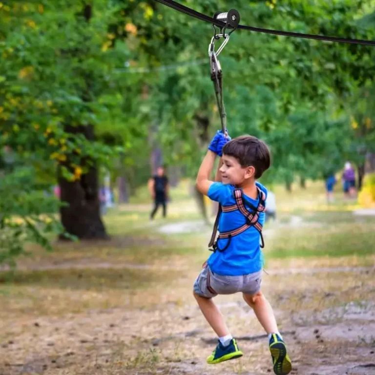 Tyrolienne slackline 5