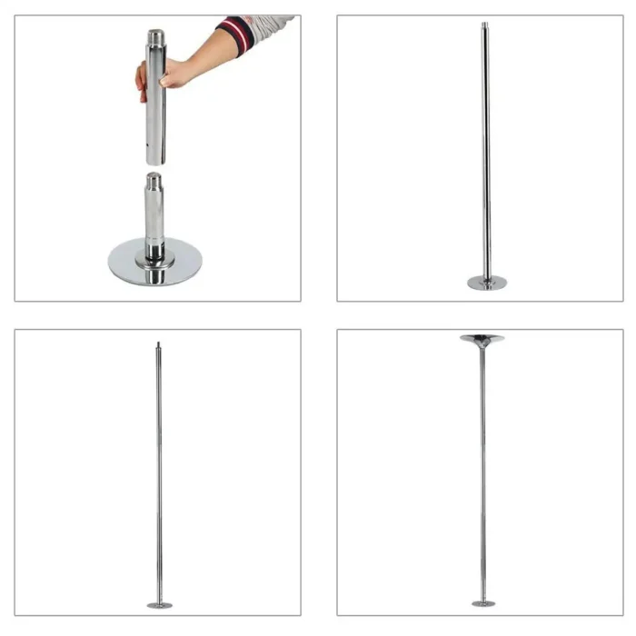 Barre de pole dance inox (45 mm) 24