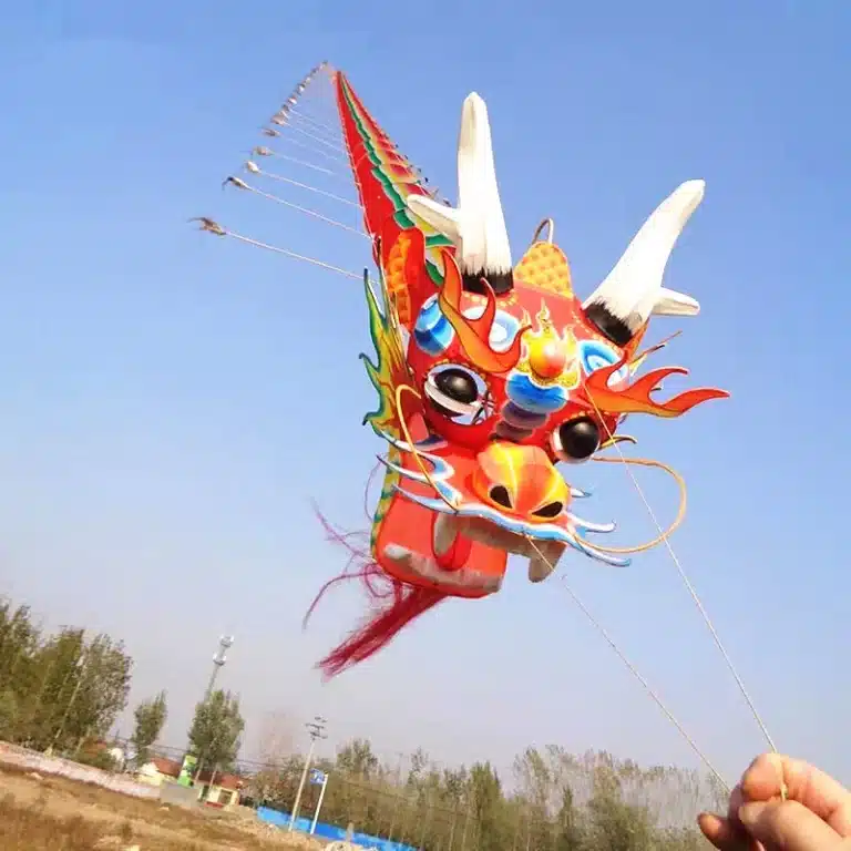 Cerf-volant dragon 3