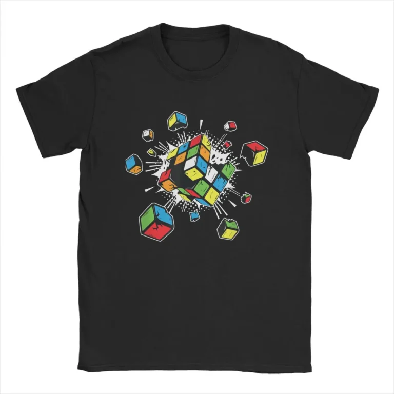 T-shirt rubik’s cube explosion 5