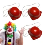 Nez de Clown Rouge en Caoutchouc 1