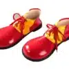 Chaussures de clown en cuir adulte