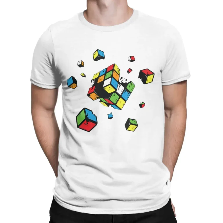 T-shirt rubik’s cube explosion 15