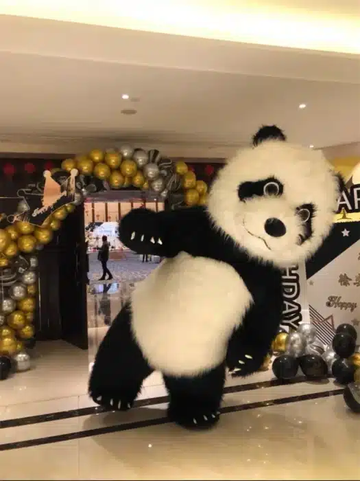 Mascotte panda 16