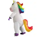 Mascotte gonflable licorne 3