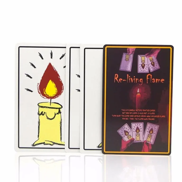 Tour de magie cartes bougies 5