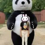 Mascotte panda 8