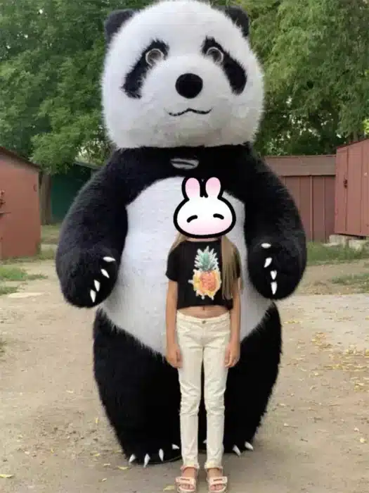 Mascotte panda 8