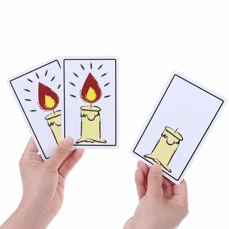 Tour de magie cartes bougies 1