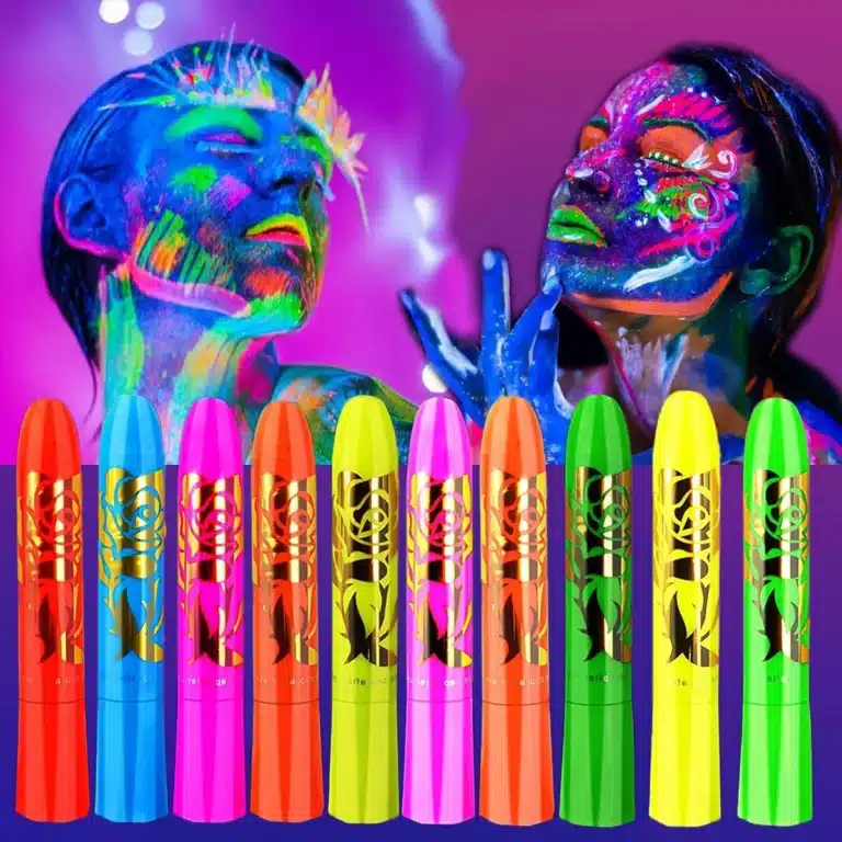 Crayons de peinture fluorescents 3
