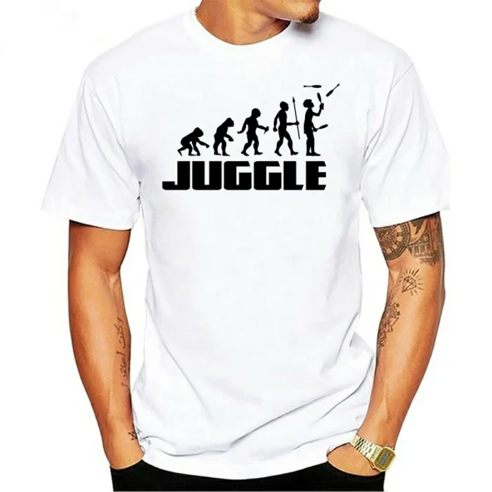 T-shirt évolution jonglage 7