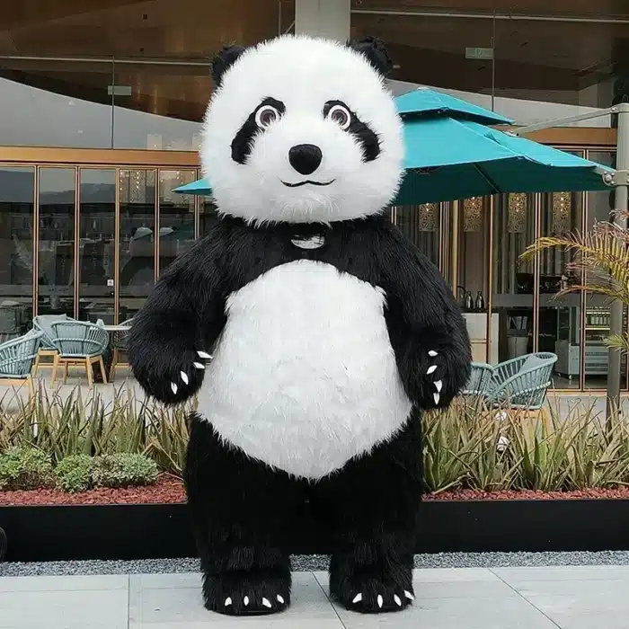 Mascotte panda 6