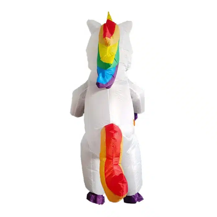 Mascotte gonflable licorne 6