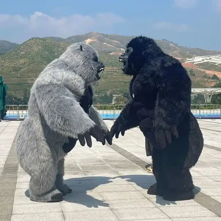 Mascotte gonflable gorille 4