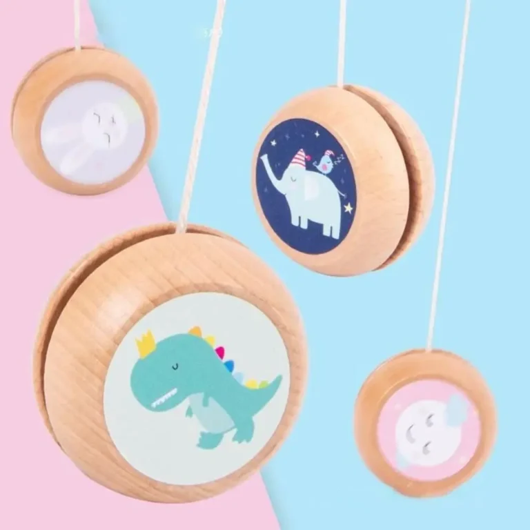 Yoyo en bois pour enfants 4