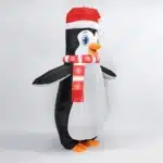 Mascotte gonflable pingouin 3