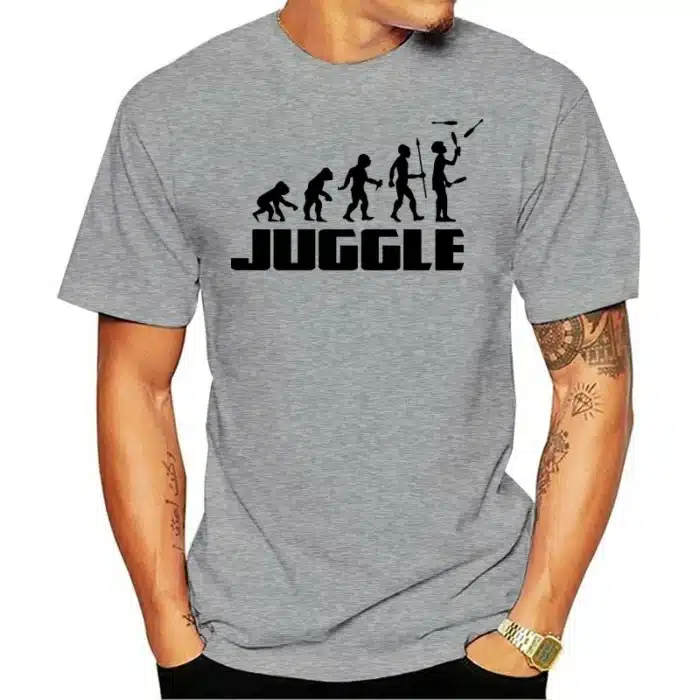 T-shirt évolution jonglage 4