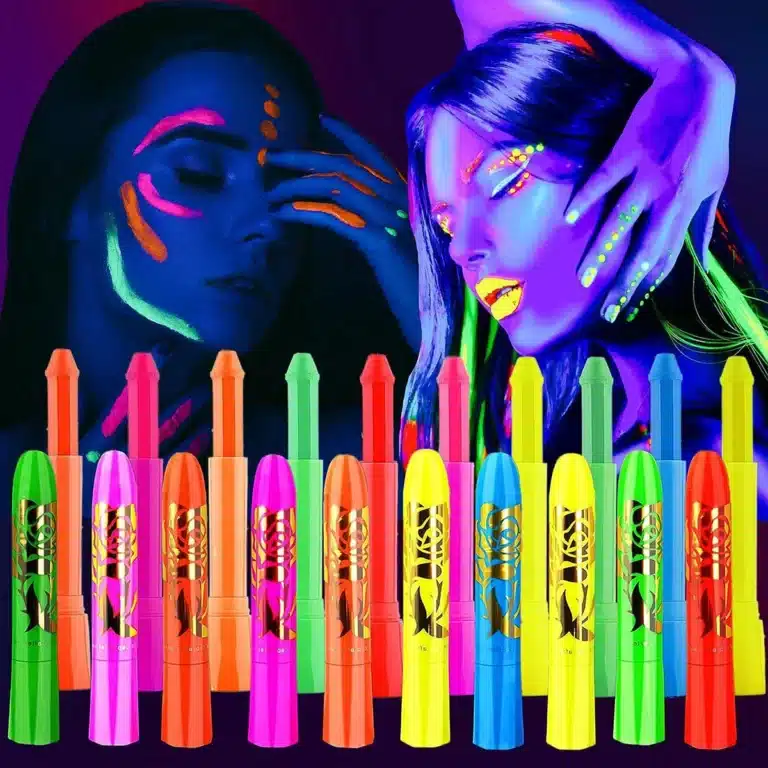 Crayons de peinture fluorescents 4