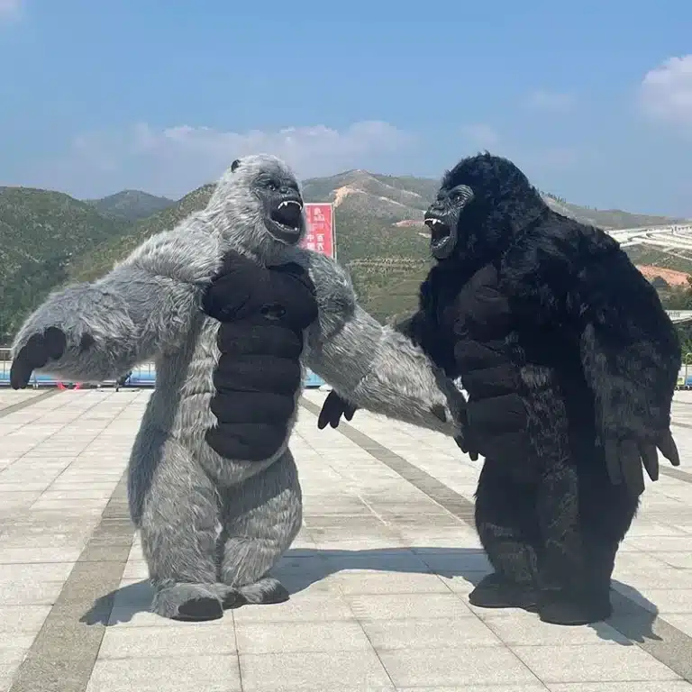 Mascotte gonflable gorille 3
