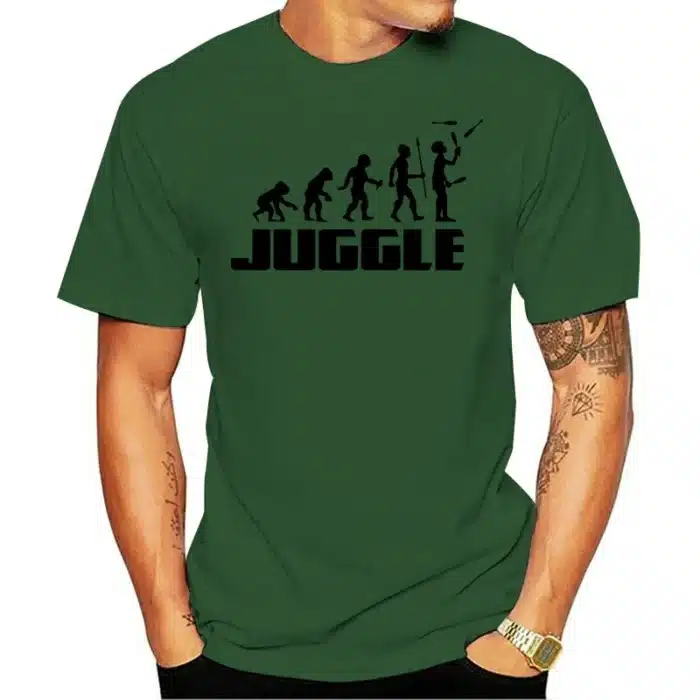 T-shirt évolution jonglage 1