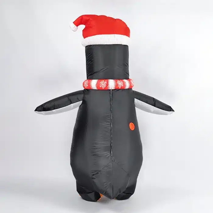 Mascotte gonflable pingouin 6