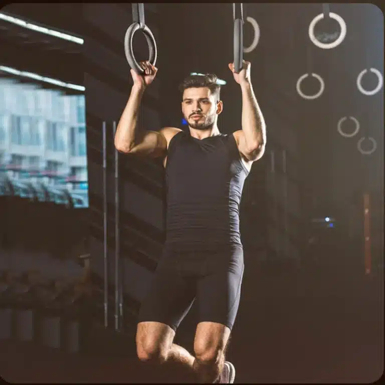 Anneaux de gymnastique avec sangles réglables 5