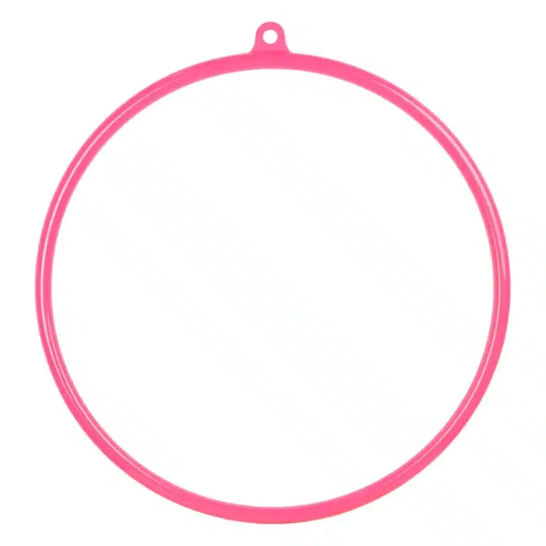 Cerceau aérien rose 1