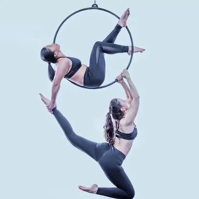 Cerceau aérien noir 5