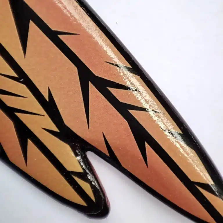 Boomerang Indien en bois 2