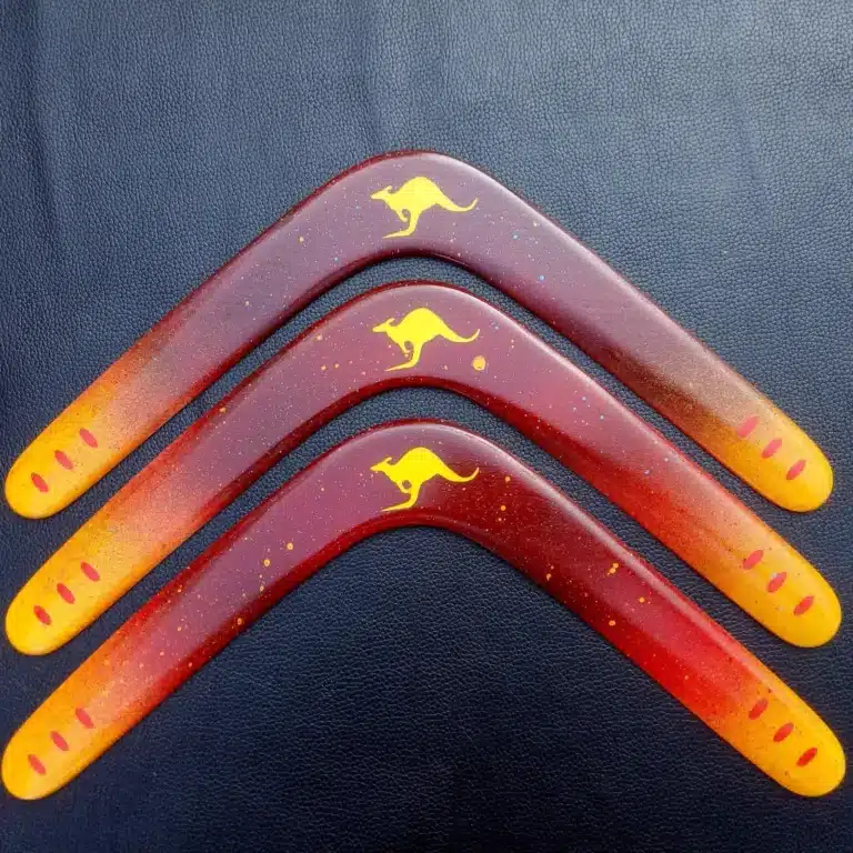 Boomerang Kangourou en bois 5