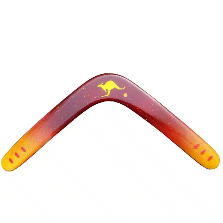 Boomerang Kangourou en bois 4