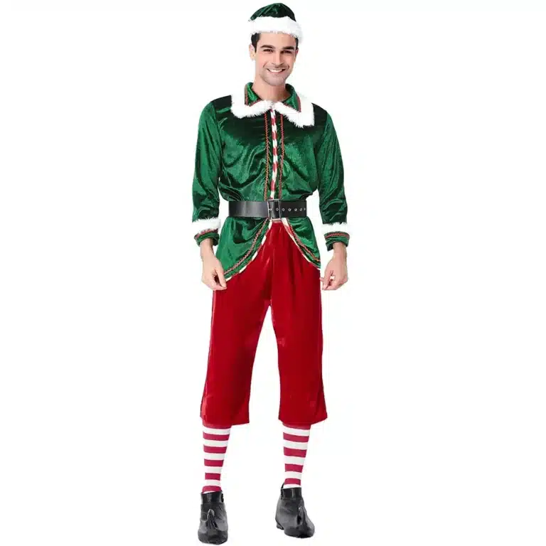Costume lutin de Noël homme 2