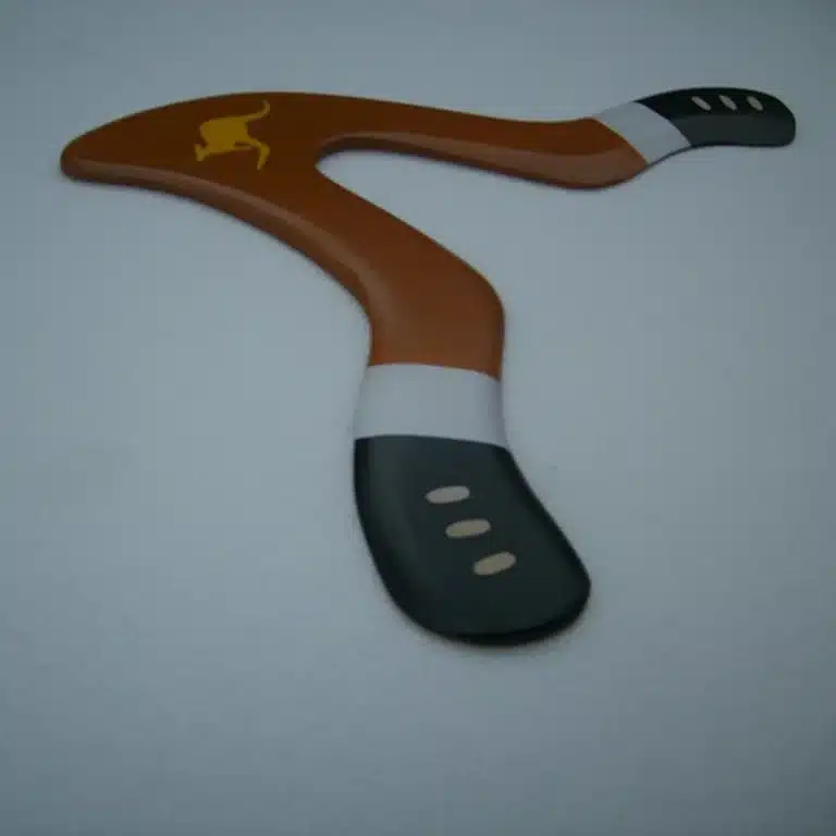 Boomerang Australien en bois 3