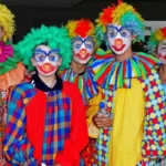 Lunettes nez de clown LED 4