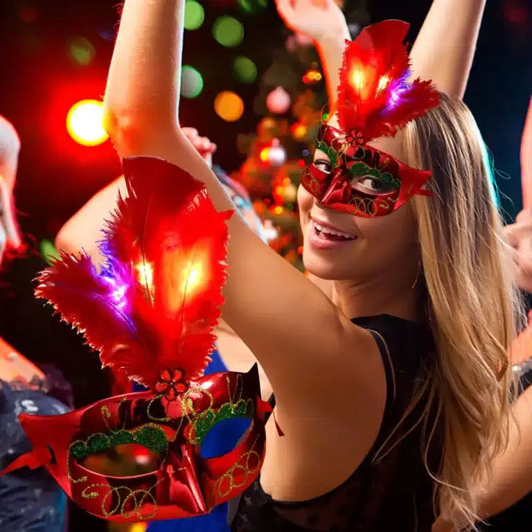 Masques LED Carnaval de Venise 4