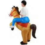 Costume gonflable cheval 3