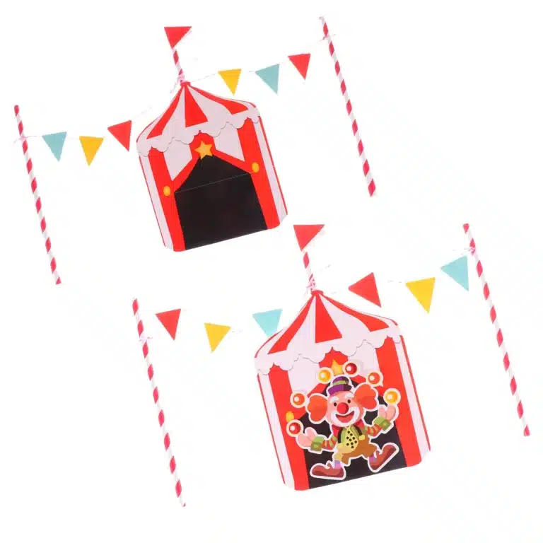 Décoration gâteau Cirque 3