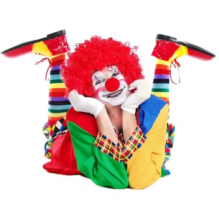 Chaussettes de clown rayées 5