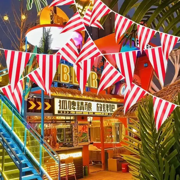 Guirlande de fanions Cirque 6