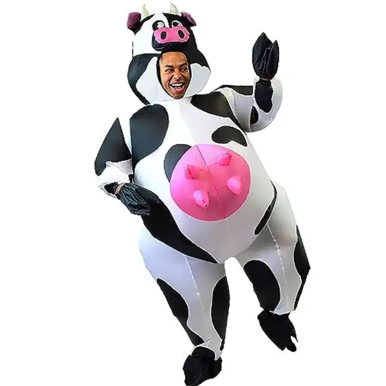 Costume gonflable vache 1