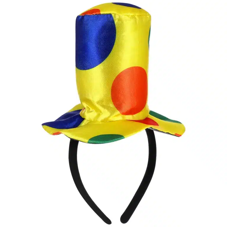 Serre-tête chapeau de clown 3