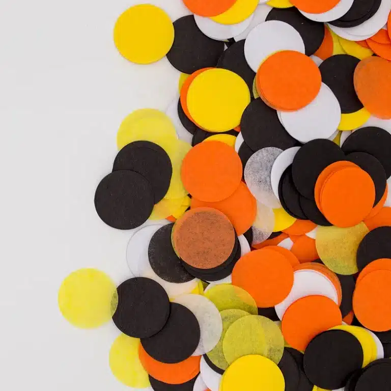 Confettis ronds en papier 2