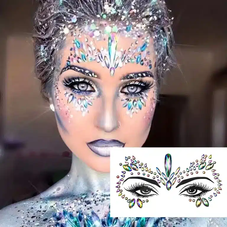 Stickers diamants visage 5