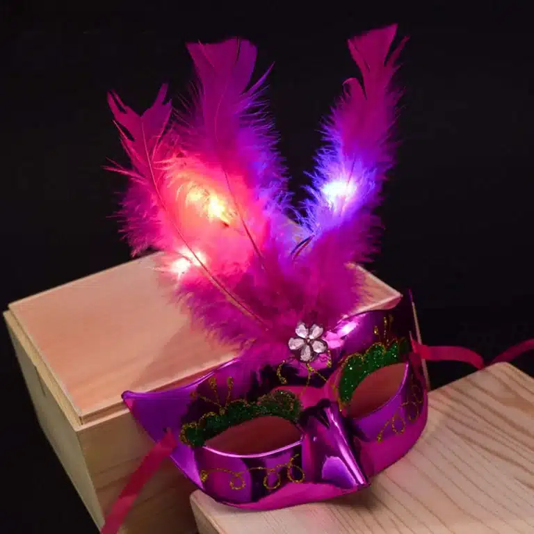 Masques LED Carnaval de Venise 2