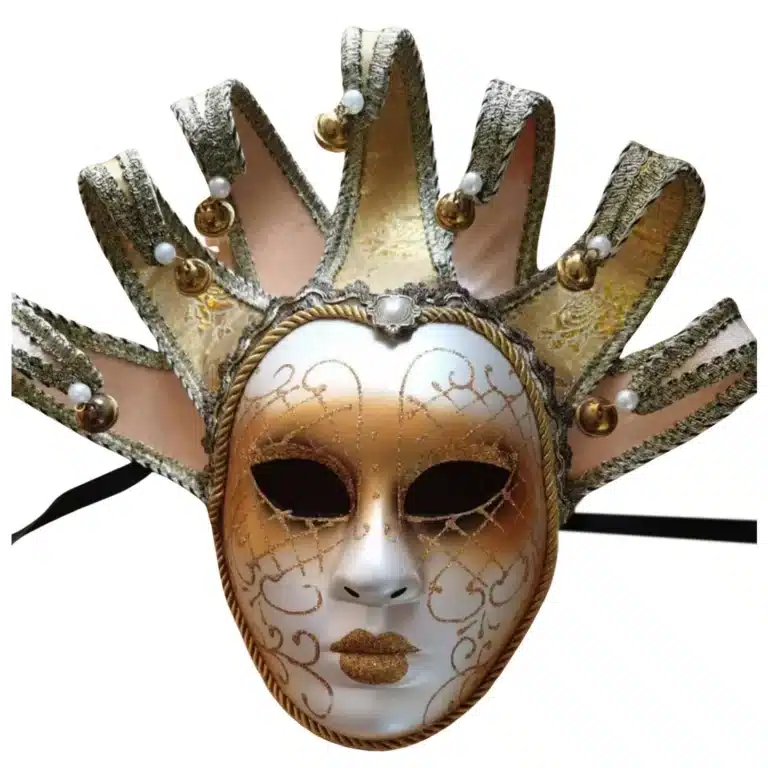 Masque arlequin 14