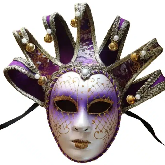 Masque arlequin 16